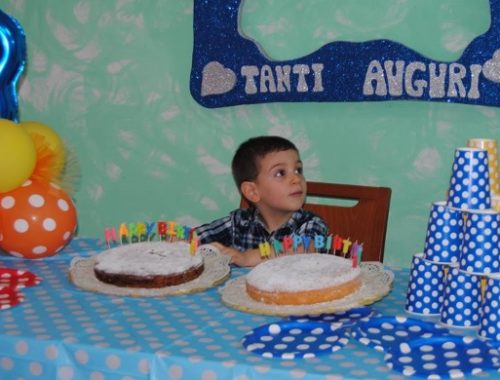 festa di compleanno di 3 anni