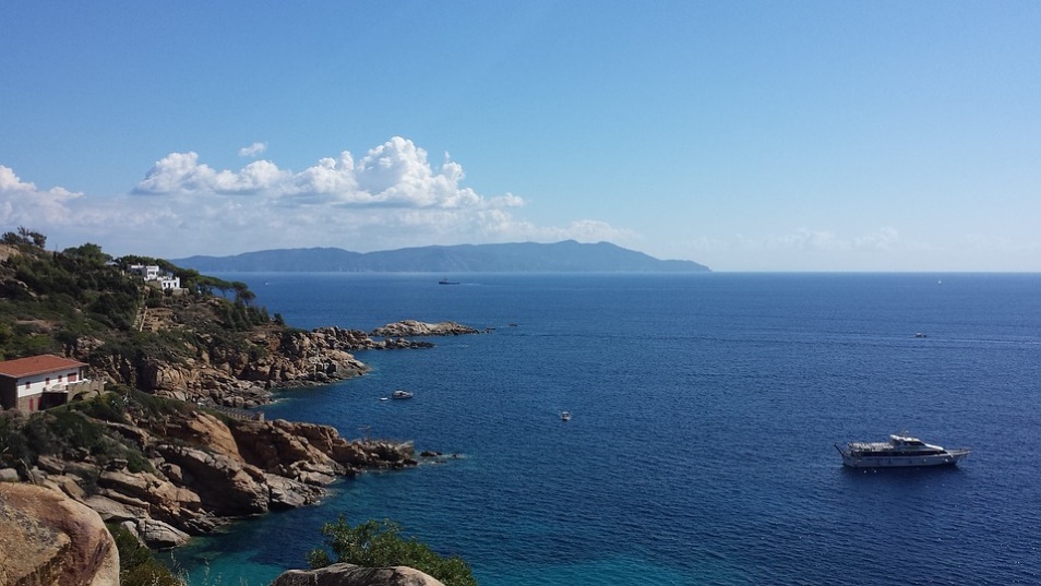 Isola del Giglio con bambini