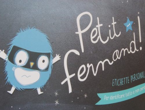 etichette personalizzate per la scuola Petit Fernand