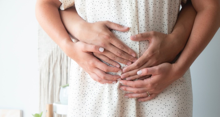 amore di mamma in attesa